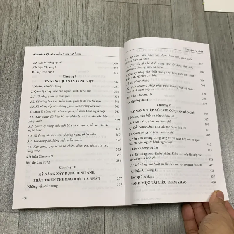 Giáo trình kỹ năng mềm trong nghề luật.  747219