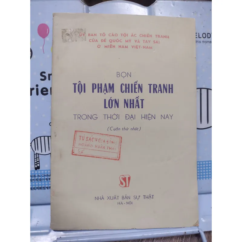 Sách: Bọn tội phạm chiến tranh lớn nhất trong thời đại hiện nay (A2) 751489