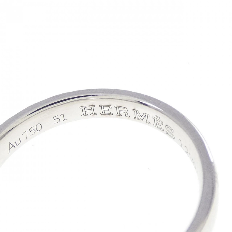 Nhẫn 750WG Hermès - Hàng hiệu Authentic 837490