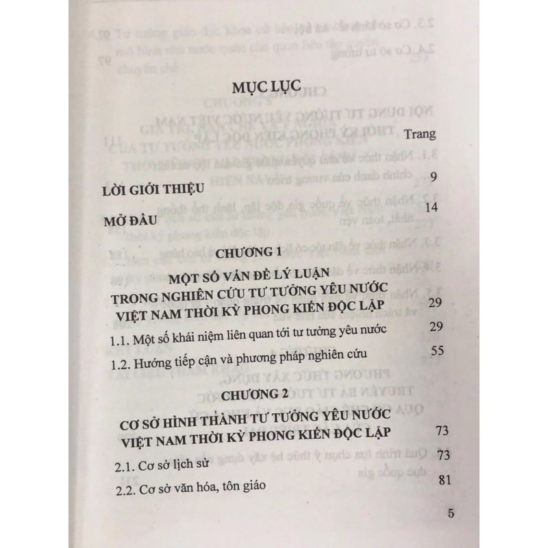 TƯ TƯỞNG YÊU NƯỚC VIỆT NAM THỜI KỲ PHONG KIẾN ĐỘC LẬP (938 - 1884) 354862