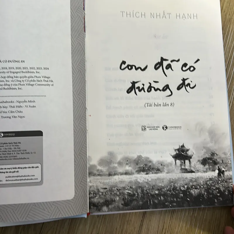 Con đã có đường đi- Bìa cứng mới 99% - Thích Nhất Hạnh 659342