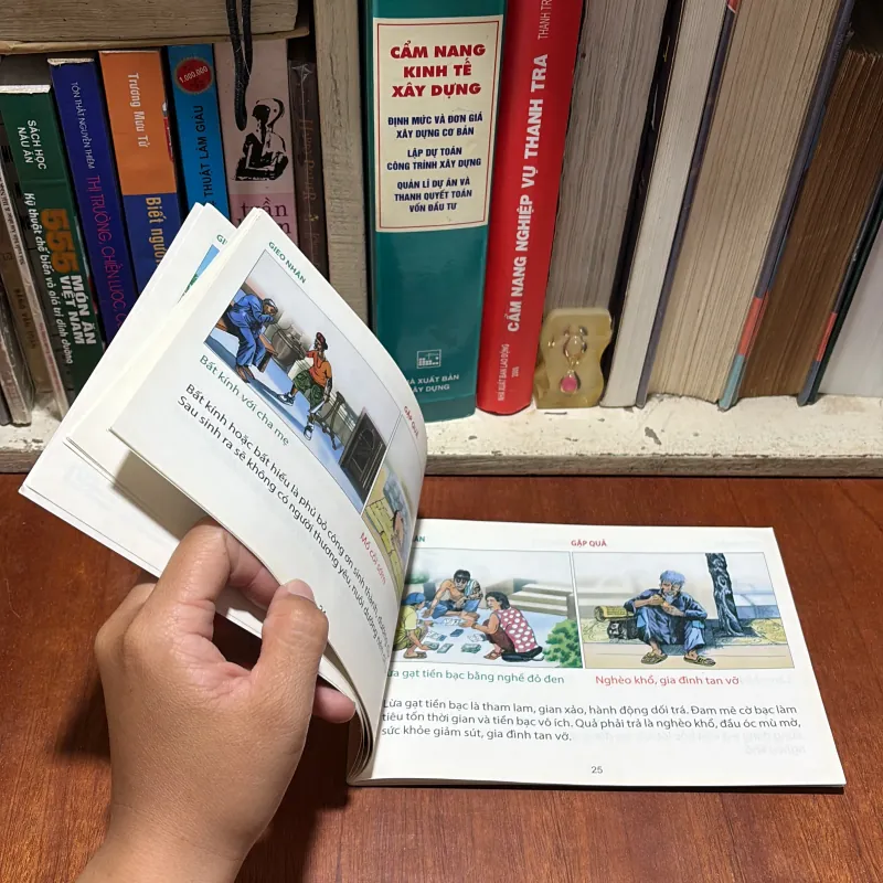 II Tranh Nhân Quả: Gieo Nhân Gặp Quả _ Như Hình Với Bóng, Tơ Hào Chẳng Sai 791086