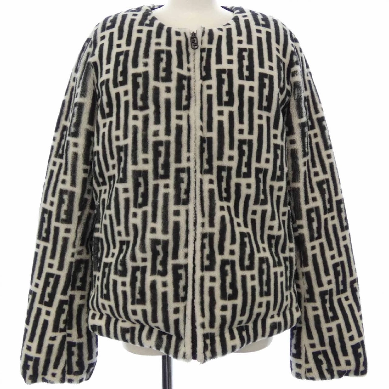 FENDI FM5362 ANUQ Áo khoác lông - Hàng hiệu Chính hãng 822269