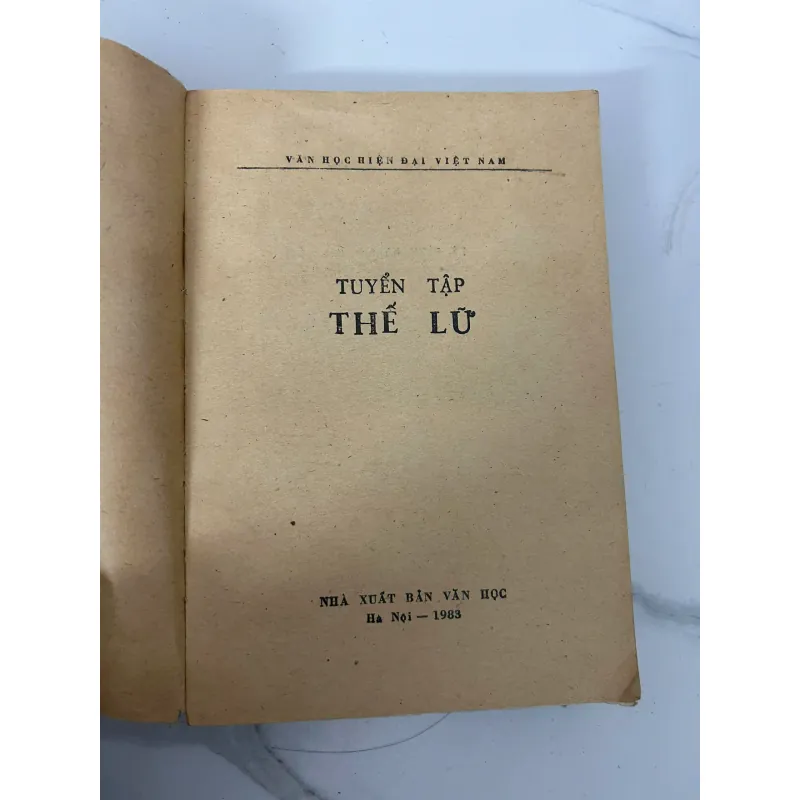 Tuyển tập Thế Lữ - Thế Lữ 781096