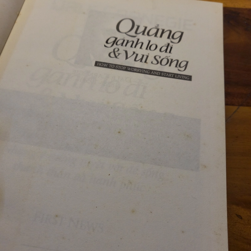Quẳng Gánh Lo Đi Và Vui Sống - bìa mềm 529149