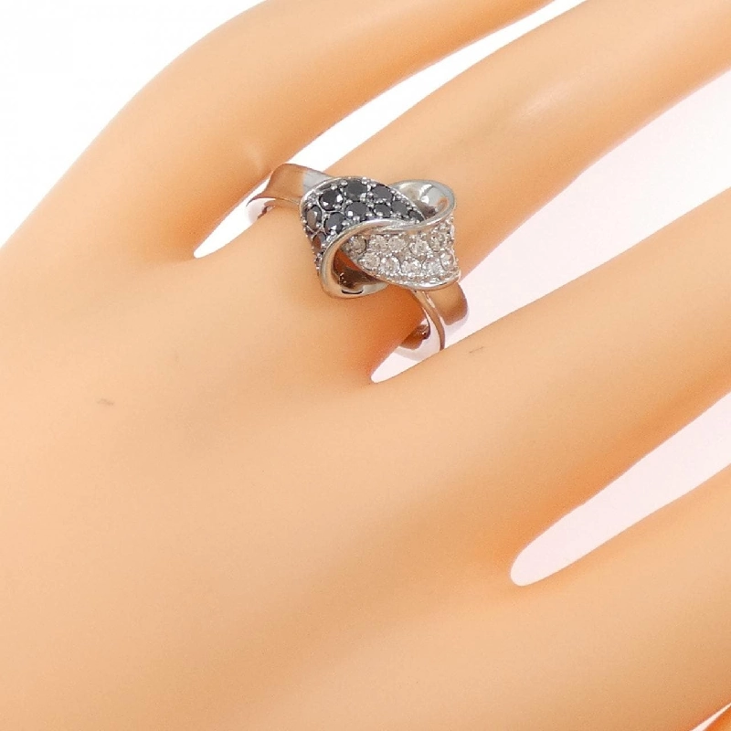 Nhẫn kim cương K18WG 0.59CT 666265