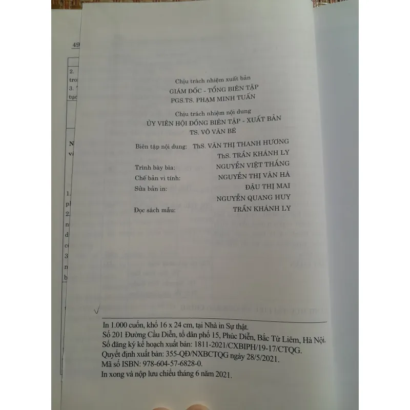 NGUYÊN TẮC TRÌNH TỰ PHÁP LUẬT CÔNG BẰNG HỢP LÝ... 761504