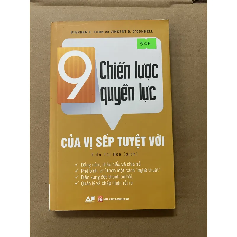 9 Chiến Lược Quyền Lực Của Vị Sếp Tuyệt Vời 789546