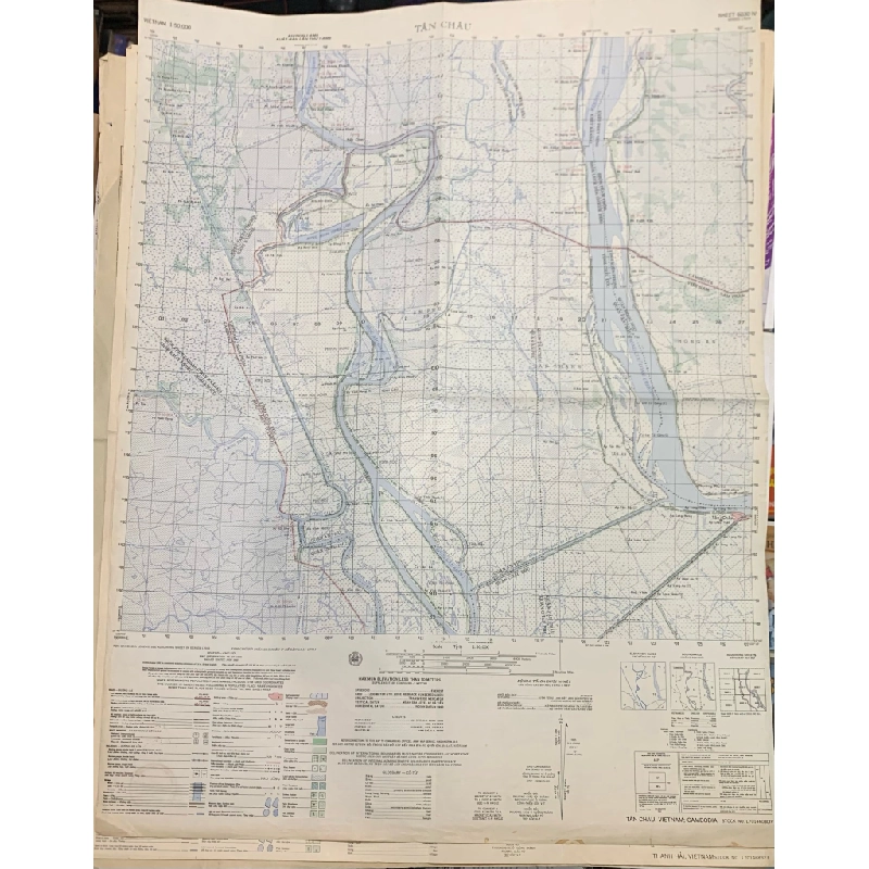 Bản Đồ Xưa Trước 75 : 6030 IV - TÂN CHÂU 283197