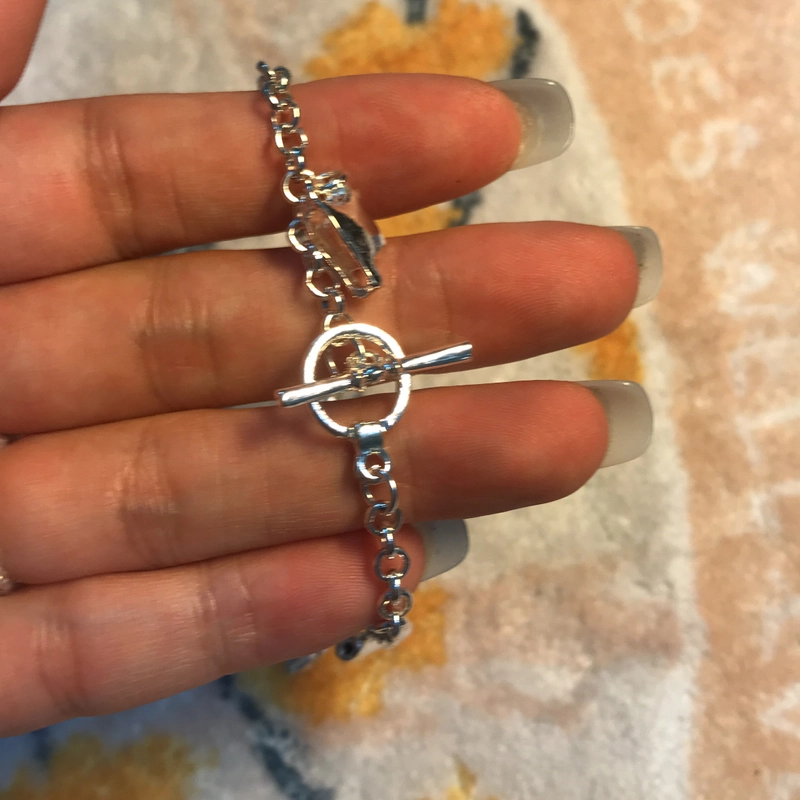 Vòng tay bạc charm ngựa 547351
