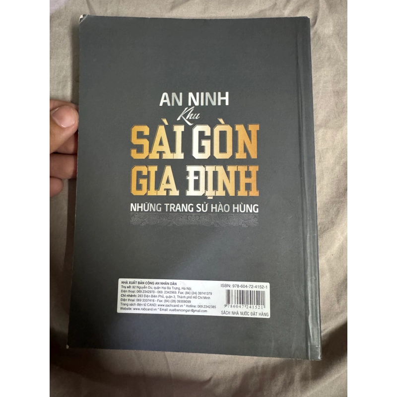 Sách nhà nước đặt hàng An ninh khu Sài Gòn Gia Định 517085