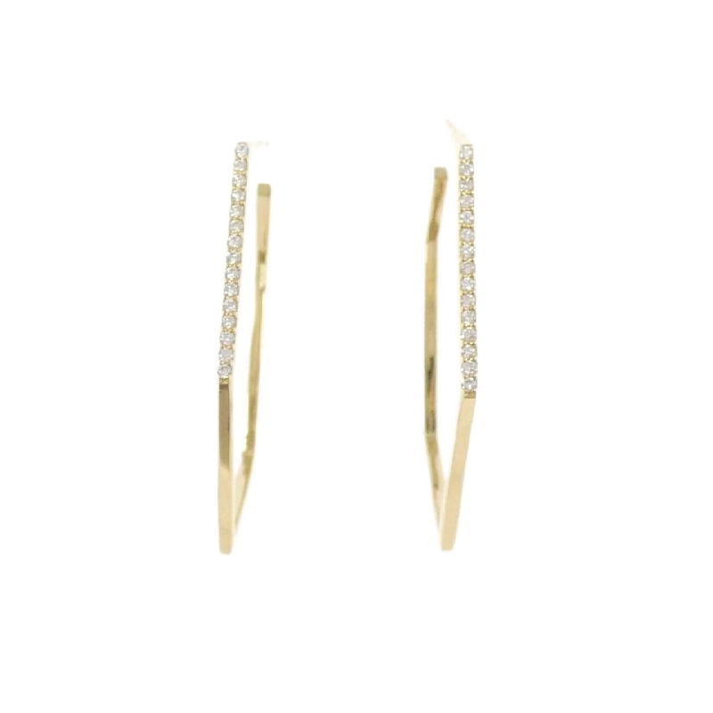 Bông tai kim cương Vandome - Hàng hiệu Authentic 845612