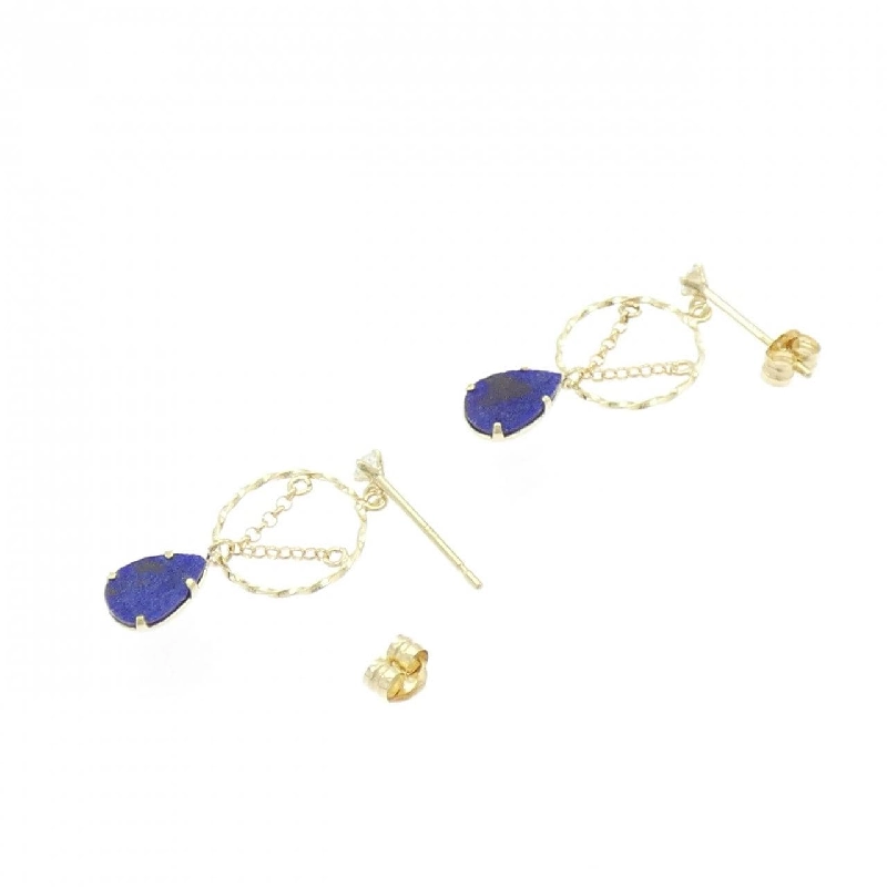 K14YG Lapis Lazuli Bông tai - Hàng hiệu Chính hãng 875902