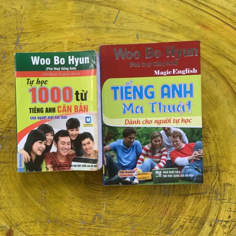 COMBO WOO BO HYUN: TIẾNG ANH MA THUẬT & TỰ HỌC 1000 TỪ TIẾNG ANH CĂN BẢN dành cho người… 1031261