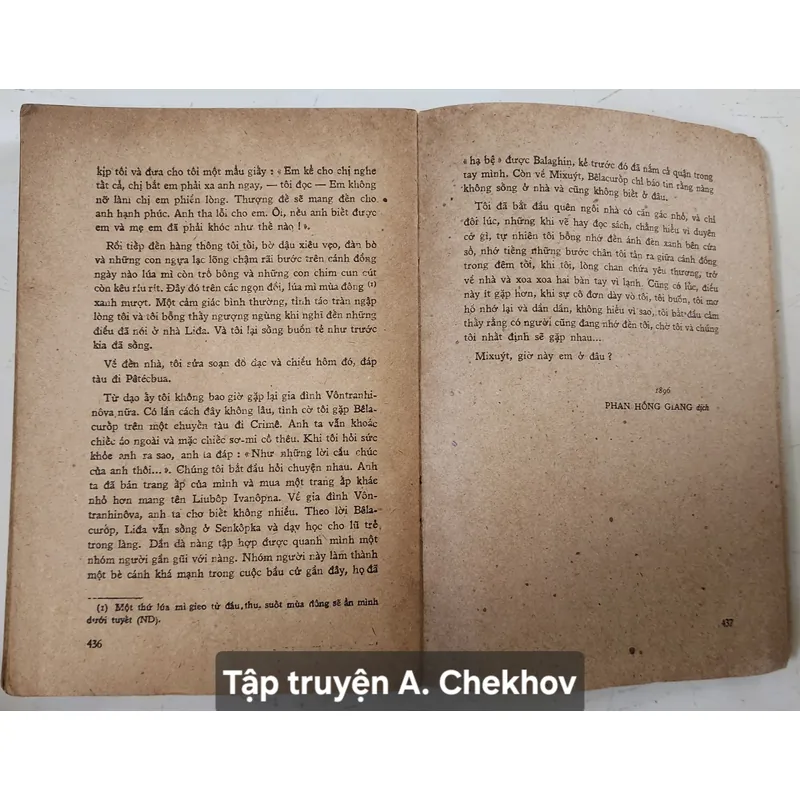 Tuyển tập Anton Chekhov 1978, dịch giả Cao Xuân Hạo và Phan Hồng Giang 711641