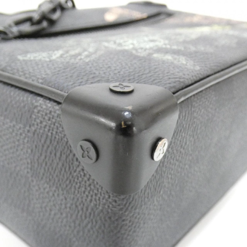 Túi xách vai Louis Vuitton Damier Graphite Stamp Mini Soft Trunk N45278 608522