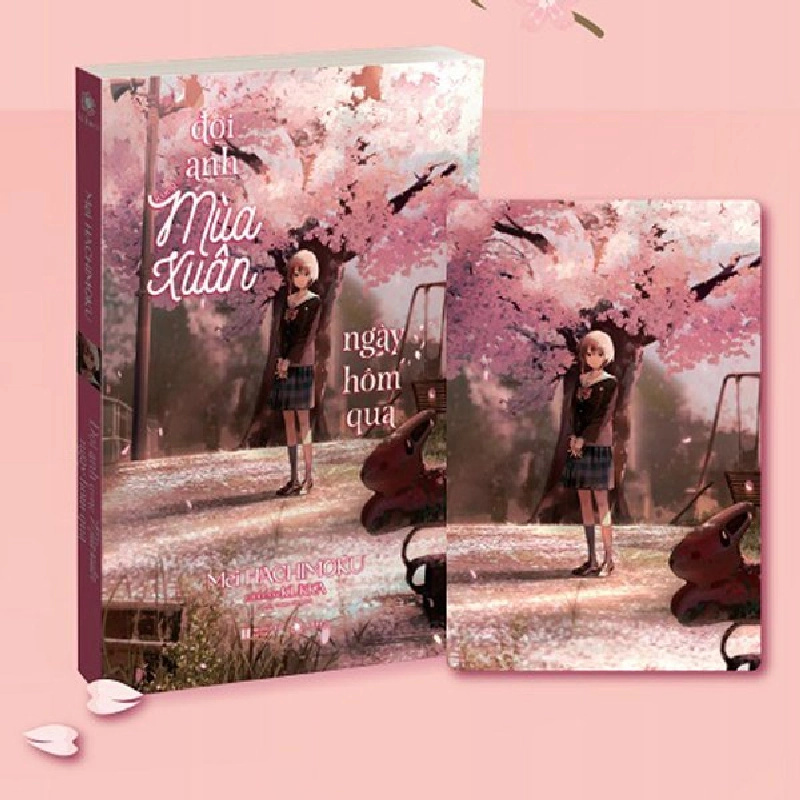 Đợi Anh Trong Mùa Xuân Ngày Hôm Qua - Mei Hachimoku, Kukka (Mới 100%) Light novel, Thái Hà Books - SÁCH ĐẠI HỌC 482339