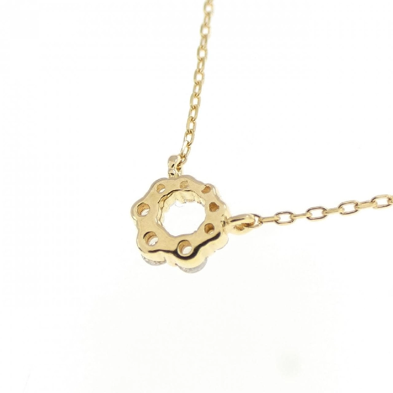 Dây chuyền kim cương K18YG 0.07CT - Hàng hiệu Chính hãng 857719