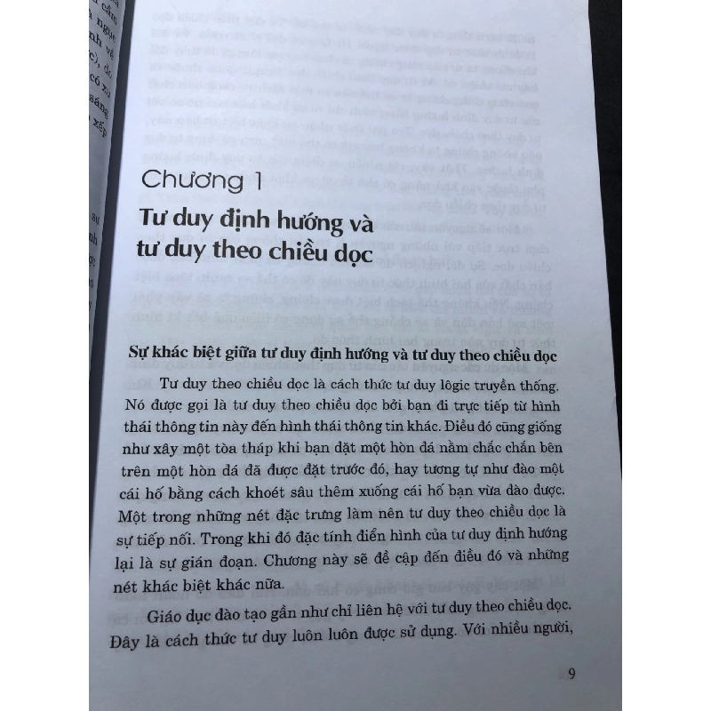 Tư duy định hướng cho quản trị 2010 mới 80% ố bẩn bụng sách nhẹ Edward de Bono HPB2306 SÁCH KỸ NĂNG 915730