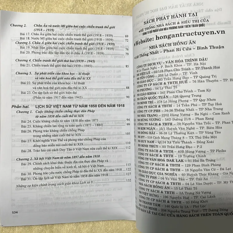 Hướng dẫn trả lời Câu hỏi và Bài tập Lịch Sử 8 777752