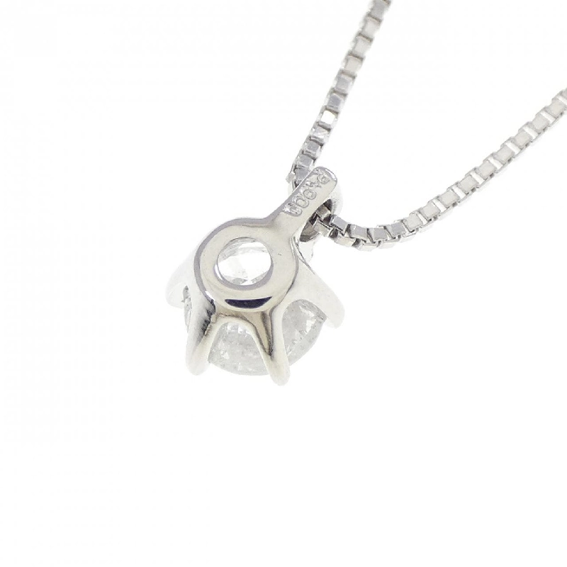 Dây chuyền kim cương Solitaire PT900/PT850 0.37CT - Hàng hiệu Chính hãng 861486