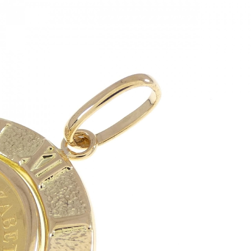 K18YG(枠) Đồng xu Mặt dây chuyền - Hàng hiệu Chính hãng 862187