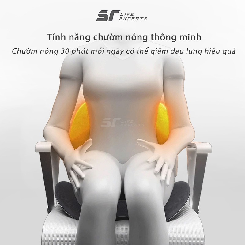 Ghế ngồi massage chườm nóng 186653