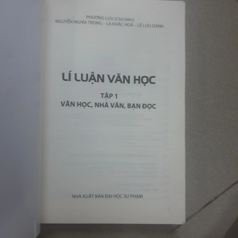 Lí luận văn học (Tập 1) 304660