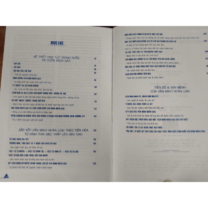 Theo dòng văn minh nhân loại - Xb 2005 - 755 trang - Bìa cứng - Kt 19 x 27 LỊCH SỬ - CHÍNH TRỊ - TRIẾT HỌC ANTQ0810 920008