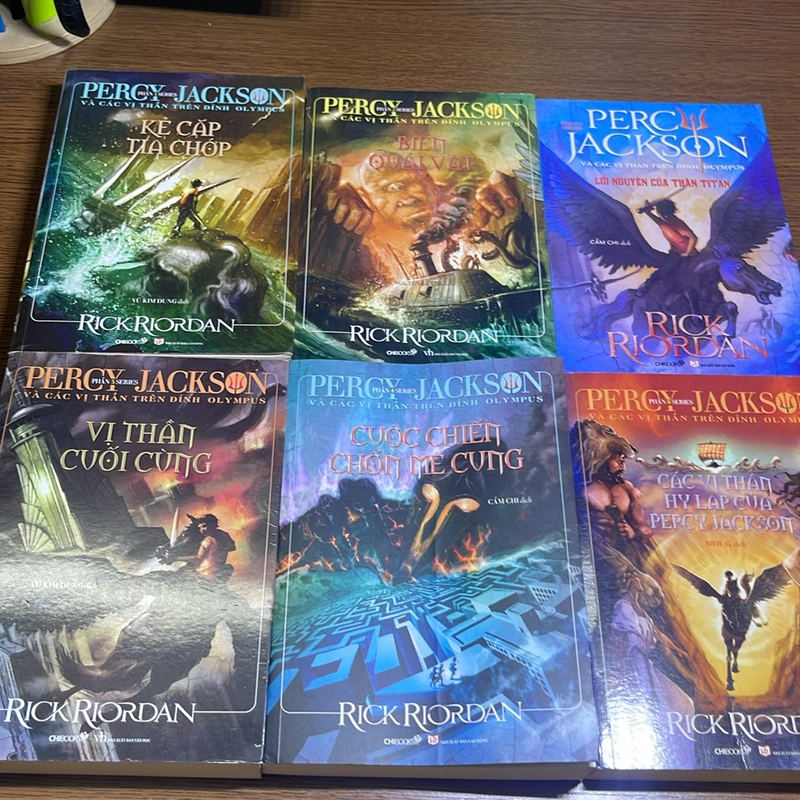 Bộ 6 quyển Percy Jackson Rick Riordan 478421