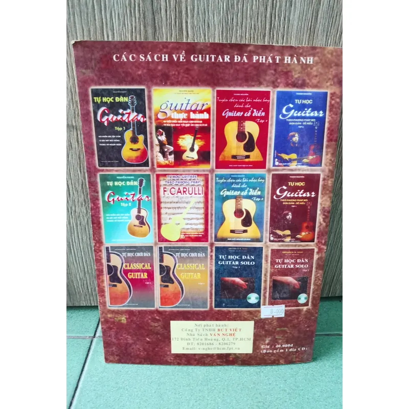 [Học đàn guitar căn bản] Tự học đàn guitar solo tập 2 - Frederick M. Noad  1021216