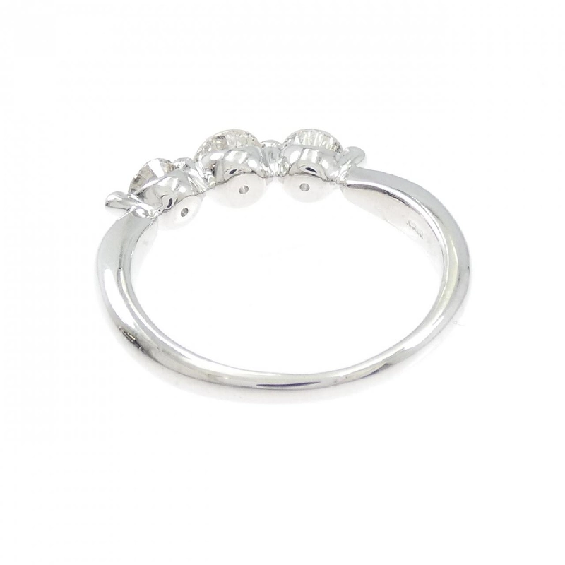Nhẫn kim cương ba viên K18WG 1.00CT - Hàng hiệu Authentic 850259