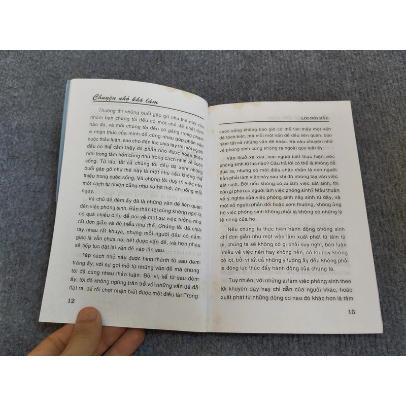 PHÓNG SINH CHUYỆN NHỎ KHÓ LÀM 485185