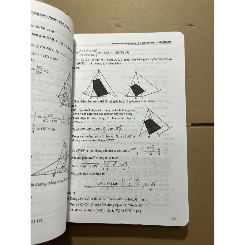 kỹ năng giải toán hình học không gian 976885