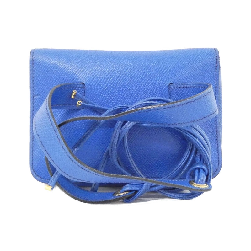 【Vintage】Túi đeo hông Hermes màu xanh 609493