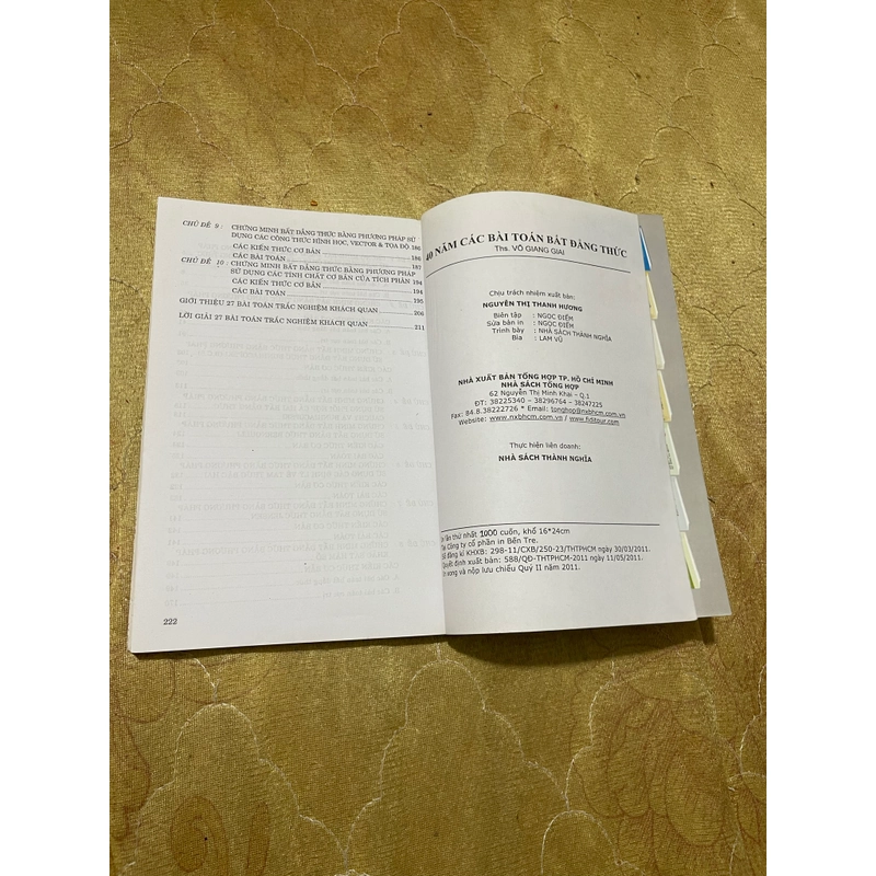 40 NĂM CÁC BÀI TOÁN BẤT ĐẲNG THỨC- ThS. VÕ GIANG GIAI 542986