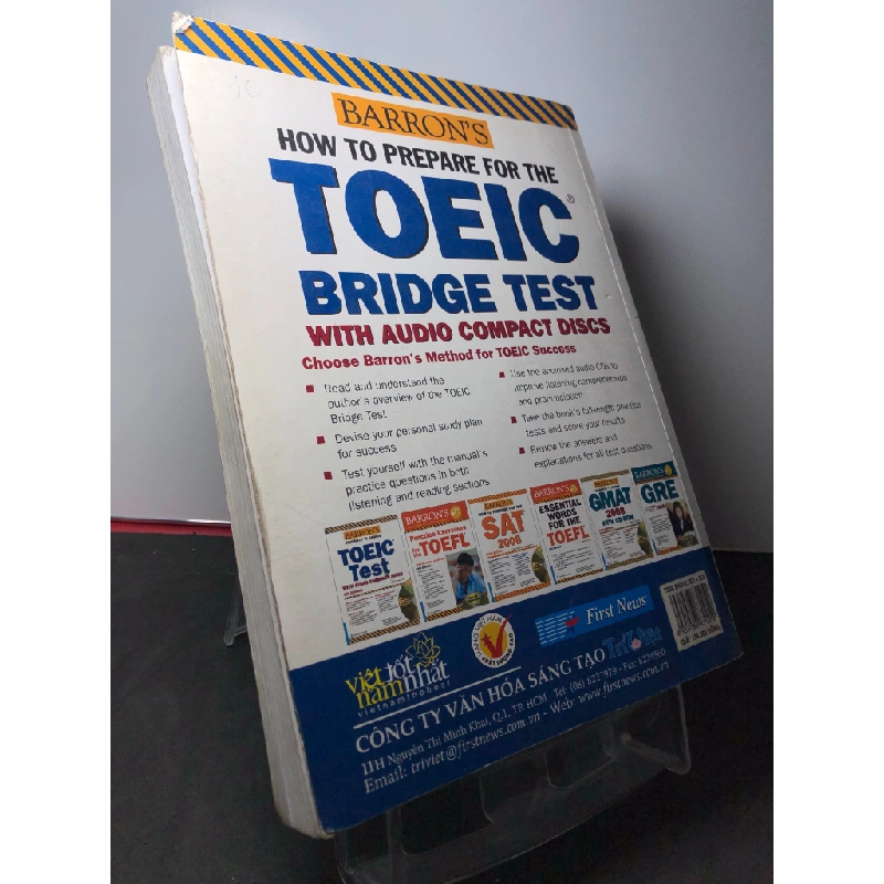 How to prepare for the Toeic bridge test 2012 mới 80% bẩn nhẹ mỗi sách Barron's HPB2808 HỌC NGOẠI NGỮ 251439