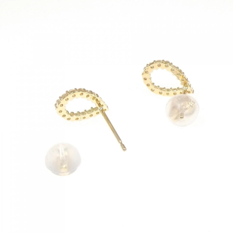 K18YG Bông tai Kim cương 0.20CT - Hàng hiệu Chính hãng 871376