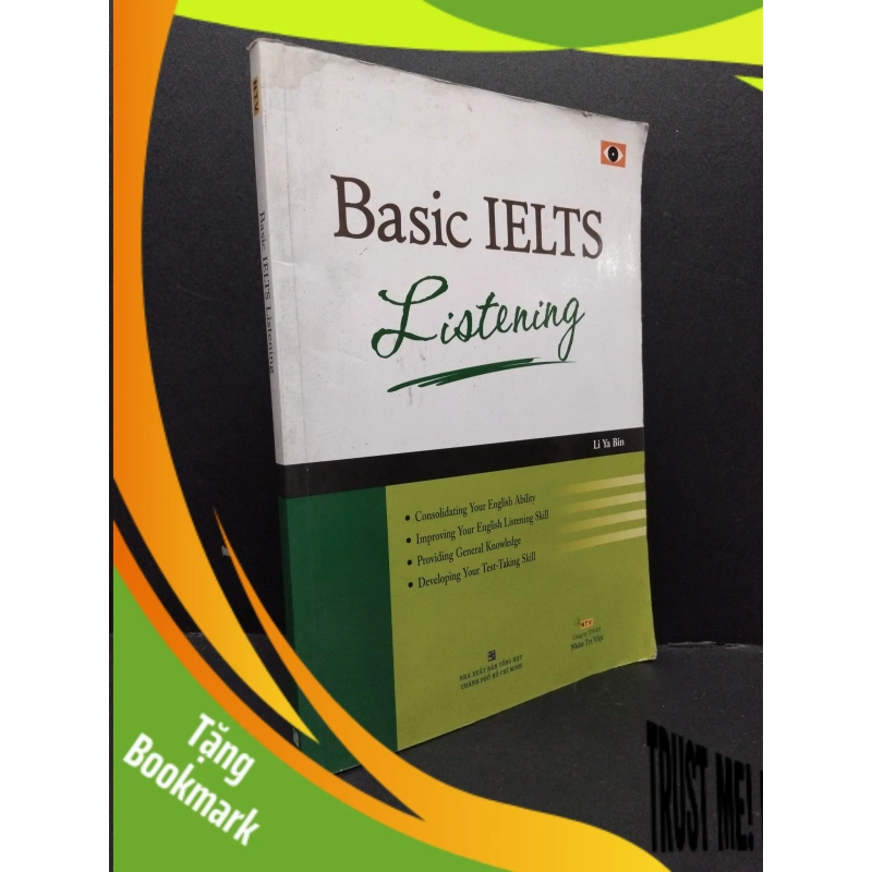 (TẶNG BOOKMARK) Basic Ielts Listening mới 90% bẩn có kèm CD RBK2606 Li Ya Bin HỌC NGOẠI NGỮ 939348