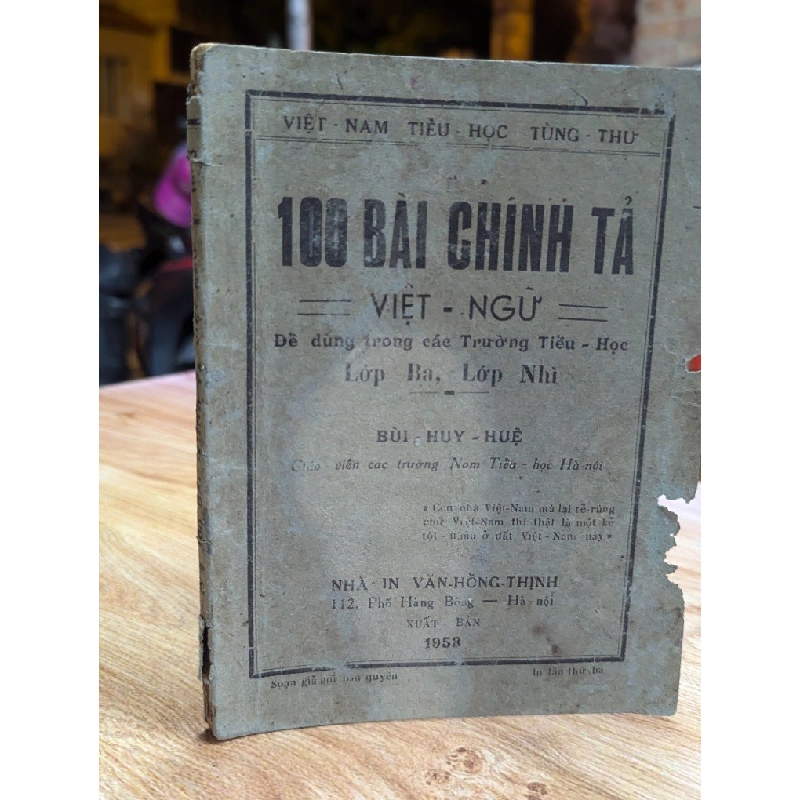 100 BÀI CHÍNH TẢ VIỆT NGỮ - BÙI HUY HUỆ 324561