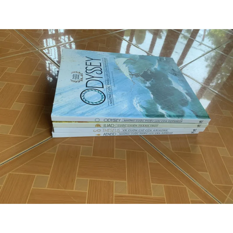 BỘ THẦN THOẠI VÀNG THESEUS - AENEID - ODYSSEY- ILIAD 1009926