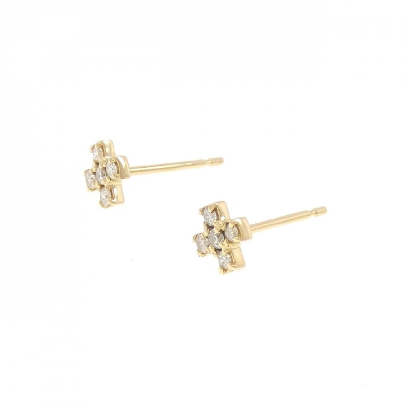 Bông tai kim cương K18YG 0.10CT - Hàng hiệu Chính hãng 870649