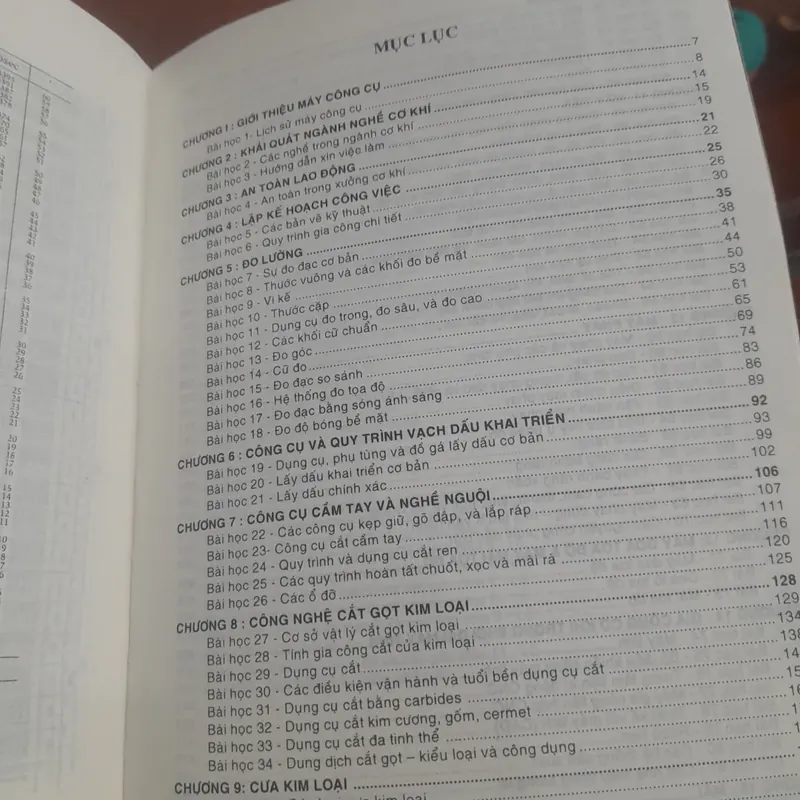 THỰC HÀNH CƠ KHÍ - Tiện, Phay, Bào, Mài 732151