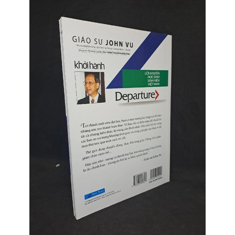 Departure khởi hành Giáo sư John Vu 2019 mới 90% HCM1608 911710