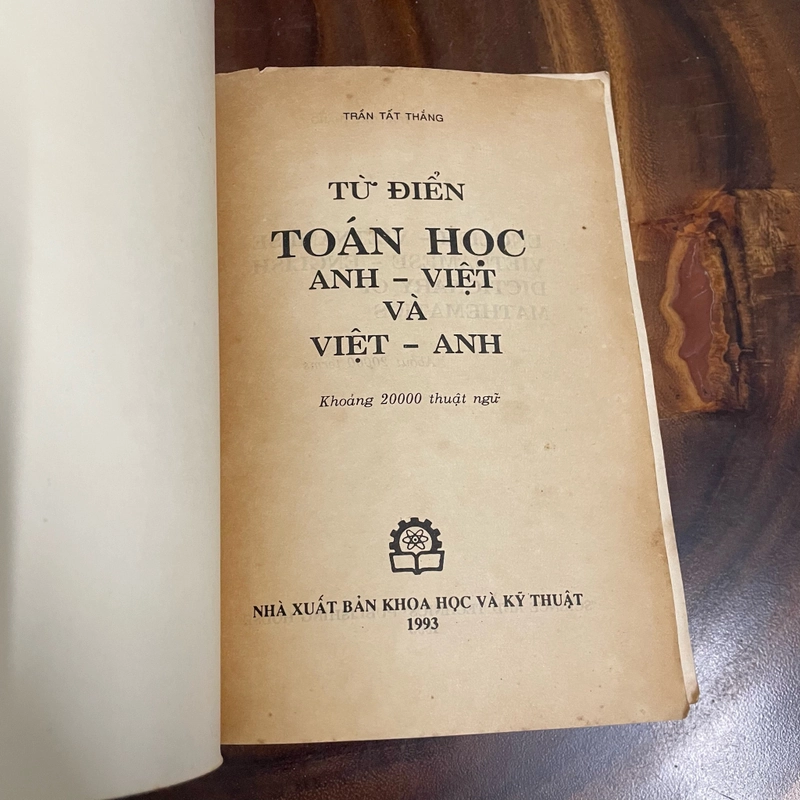 II Từ Điển Toán Học Anh _ Việt - Trần Tất Thắng - 1993 464288