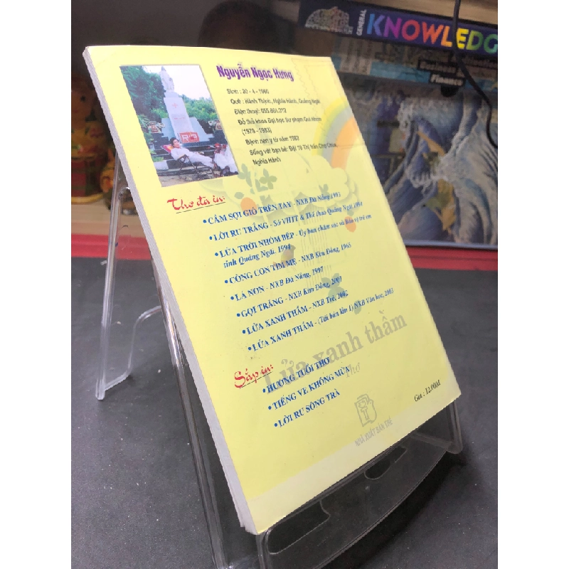 Lửa xanh thầm mới 80% ố bẩn có dấu mộc và viết nhẹ trang đầu 2003 Nguyễn Ngọc Hưng HPB0906 SÁCH VĂN HỌC 459479