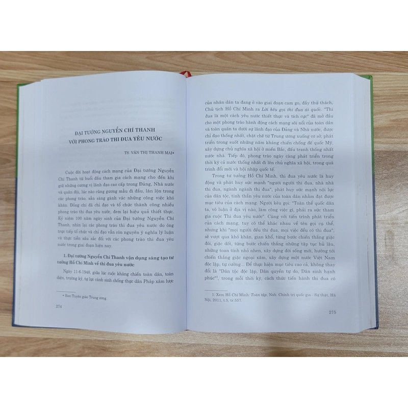 Đại tướng Nguyễn Chí Thanh người cộng sản trung kiên mẫu mực nhà lãnh đạo tài năng bìa cứn 550422