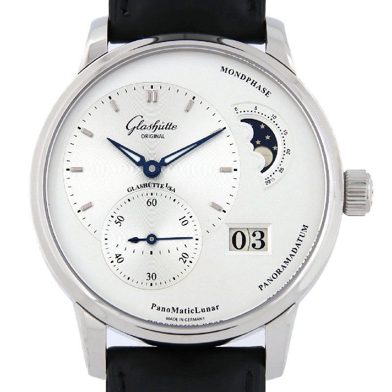 Glashütte Original Panomatic Luna 1-90-02-42-32-61 SS tự động - Hàng hiệu chính hãng 883604