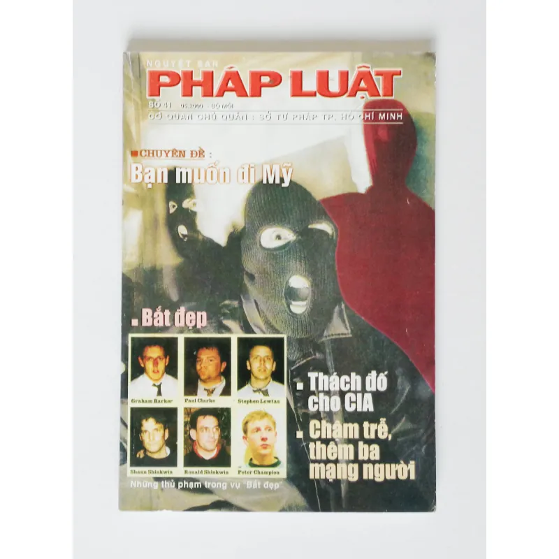 Nguyệt san Pháp luật (Số 41 - Năm 2000) 560118
