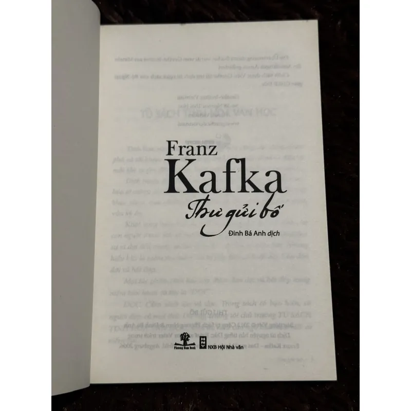 Thư gửi bố - Franz Kafka 702984